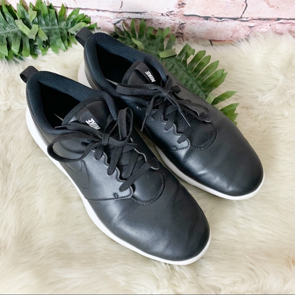 Nike Roshe G Tour Black Golf Cleats Size 9 - Picture 3 of 9
